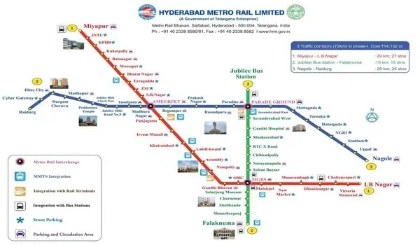 Featured Image of Jntu Metro Station College Map
